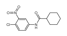 N-(4-chloro-3-nitrophenyl)cyclohexanecarboxamide Structure