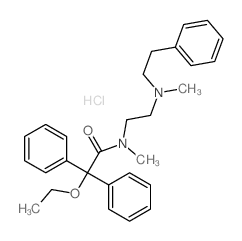 CARBIPHENE HYDROCHLORIDE结构式