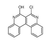 7-CHLORODIBENZO[C,F][2,7]NAPHTHYRIDIN-6-OL Structure