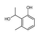 2-(1-hydroxyethyl)-3-methylphenol Structure
