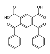4,6-dibenzoylbenzene-1,3-dicarboxylic acid Structure