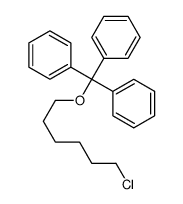 [6-chlorohexoxy(diphenyl)methyl]benzene结构式