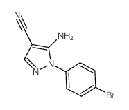 5-Amino-1-(4-bromophenyl)-1H-pyrazole-4-carbonitrile picture