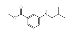 Benzoic acid, 3-[(2-methylpropyl)amino]-, methyl ester (9CI) picture