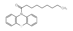 1-Nonanone,1-(10H-phenothiazin-10-yl)-结构式