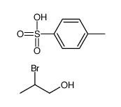 2-bromopropan-1-ol,4-methylbenzenesulfonic acid Structure