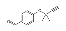 4-(2-methylbut-3-yn-2-yloxy)benzaldehyde Structure