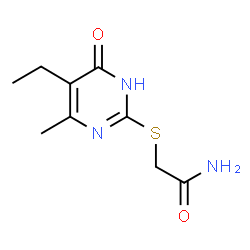 Acetamide, 2-[(5-ethyl-1,4-dihydro-6-methyl-4-oxo-2-pyrimidinyl)thio]- (9CI) picture