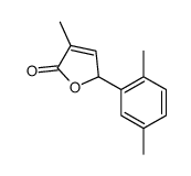 5-(2,5-Dimethylphenyl)-3-methyl-2(5H)-furanone结构式