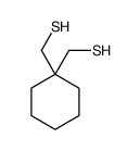 [1-(sulfanylmethyl)cyclohexyl]methanethiol Structure