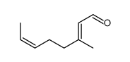 3-methylocta-2,6-dienal Structure