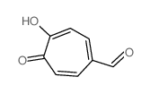 4-(hydroxymethylidene)cyclohepta-2,5-diene-1,7-dione Structure