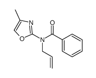 N-(4-methyl-1,3-oxazol-2-yl)-N-prop-2-enylbenzamide Structure