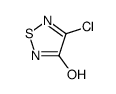 4-chloro-[1,2,5]thiadiazol-3-ol Structure