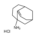 1,2,3,4,4A,5,6,7-OCTAHYDRO-1,6-METHANONAPHTHALEN-1-AMINE HYDROCHLORIDE结构式