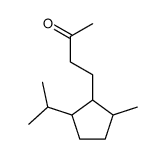 4-(2-methyl-5-propan-2-ylcyclopentyl)butan-2-one结构式