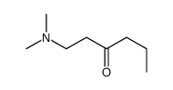 1-(dimethylamino)hexan-3-one结构式