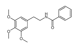 N-(3,4,5-trimethoxy-phenethyl)-benzamide Structure