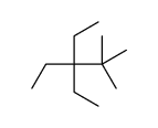 3,3-diethyl-2,2-dimethylpentane结构式