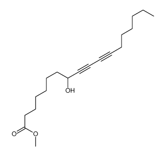 8-Hydroxy-9,11-octadecadiynoic acid methyl ester结构式