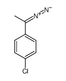 1-chloro-4-(1-diazoethyl)benzene Structure