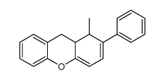 1-methyl-2-phenyl-9,9a-dihydro-1H-xanthene结构式
