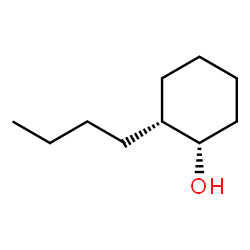 Cyclohexanol, 2-butyl-, (1S,2R)- (9CI) Structure