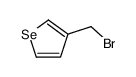 3-(bromomethyl)selenophene结构式