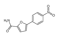 5-(4-nitrophenyl)furan-2-carboxamide结构式