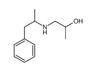 1-(1-phenylpropan-2-ylamino)propan-2-ol Structure