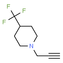 1-(2-propynyl)-4-(trifluoromethyl)piperidine Structure