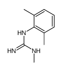 1-(2,6-dimethylphenyl)-2-methylguanidine结构式