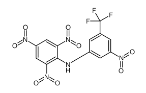 2,4,6-trinitro-N-[3-nitro-5-(trifluoromethyl)phenyl]aniline结构式