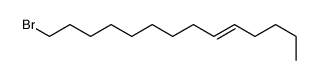 14-bromotetradec-5-ene结构式