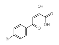 4-(4-bromophenyl)-4-hydroxy-2-oxo-but-3-enoic acid Structure