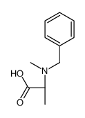 BENZYL-N-METHYL-L-ALANINE Structure