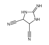 2-amino-4,5-dihydro-1H-imidazole-4,5-dicarbonitrile Structure