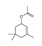 Cyclohexene, 1,5,5-trimethyl-3-[(1-methylethenyl)oxy]- (9CI)结构式