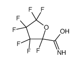 2,3,3,4,4,5,5-heptafluorooxolane-2-carboxamide Structure