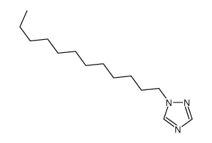 1-dodecyl-1,2,4-triazole结构式