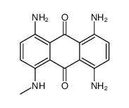 1,4,5-triamino-8-(methylamino)anthraquinone结构式