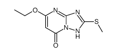 5-ethoxy-2-methylsulfanyl-1H-[1,2,4]triazolo[1,5-a]pyrimidin-7-one Structure