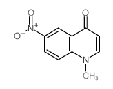 4(1H)-Quinolinone,1-methyl-6-nitro- structure