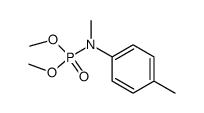 Methyl-p-tolyl-amidophosphorsaeure-dimethylester Structure