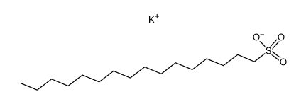 hexadecane-1-sulfonic acid , potassium-compound Structure