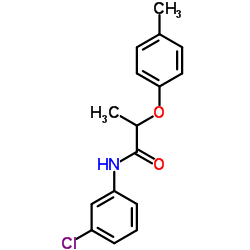 N-(3-Chlorophenyl)-2-(4-methylphenoxy)propanamide结构式