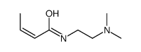 N-[2-(dimethylamino)ethyl]but-2-enamide结构式
