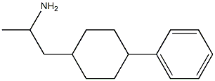 α-Methyl-4α-phenylcyclohexane-1β-ethanamine structure