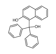 [1-(2-hydroxynaphthyl)]diphenylmethanol Structure