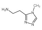 2-(4-甲基-4H-1,2,4-三唑-3-基)乙胺 2HCL结构式